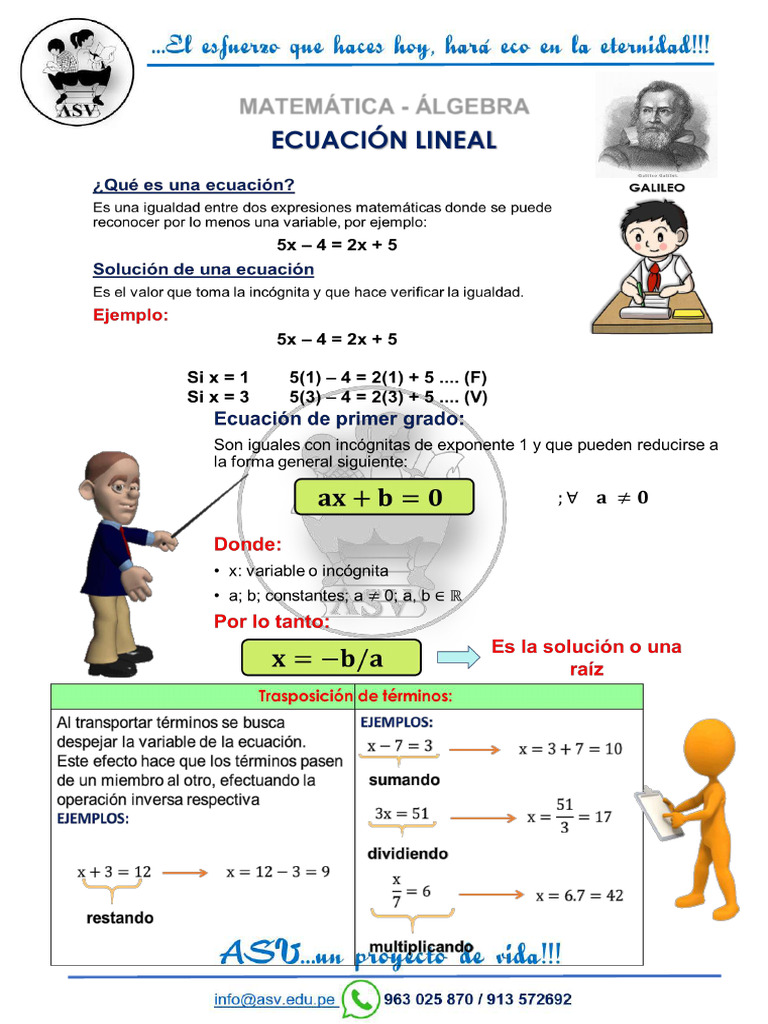 Sp 3 Alg Galileo II b | PDF