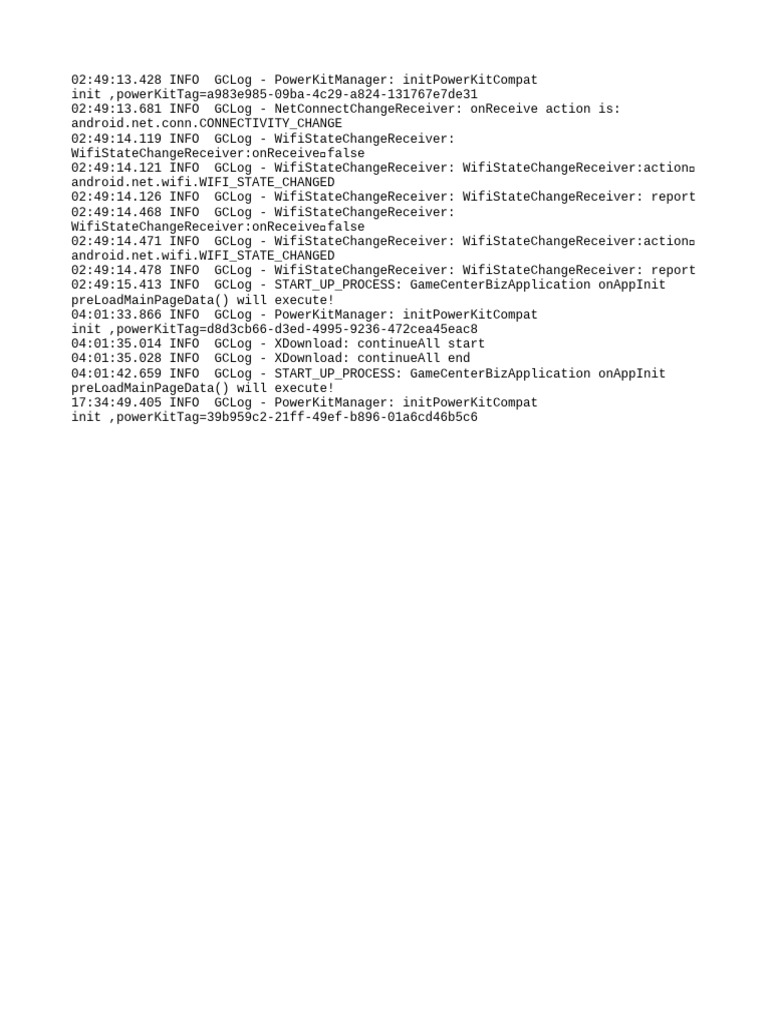PowerKitManager Initialization Logs | PDF