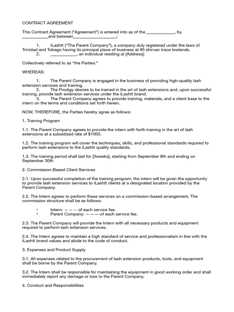 Contract | PDF | Indemnity | Private Law