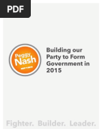 Building Our Party To Form Government in 2015