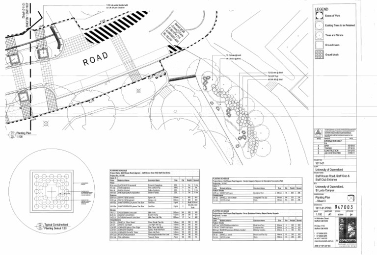 1011-01-PP03 Planting Plan Schedule | PDF