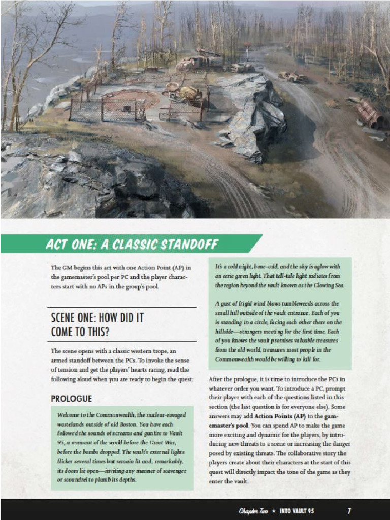 Fallout RPG Starter Set Preview | PDF