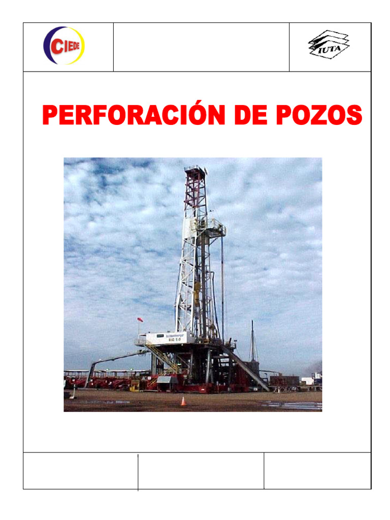 Técnicas de Perforación Petrolera | PDF | Bomba | Perforación