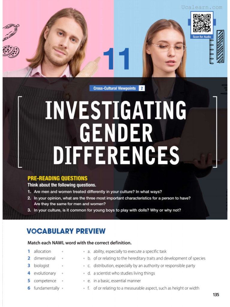 4 Ban - Investigating in Gender Differences | PDF