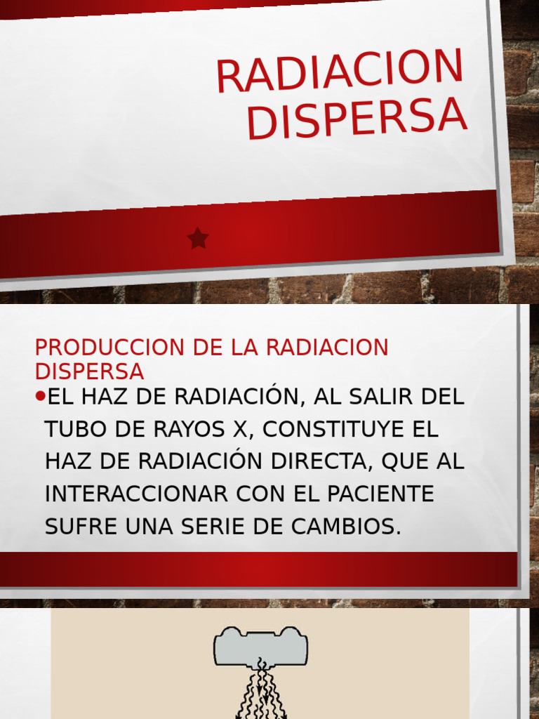 Factores que Afectan la Radiación Dispersa | PDF | Radiación ...