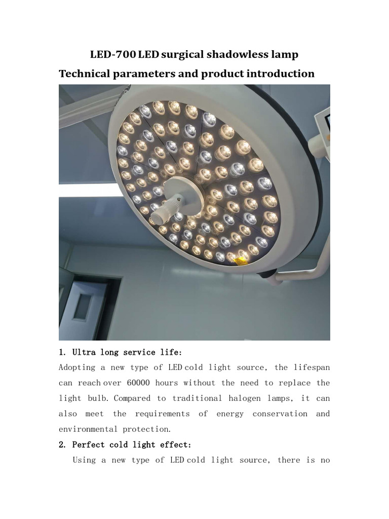 LED 700英文参数 | PDF | Light Emitting Diode | Lighting