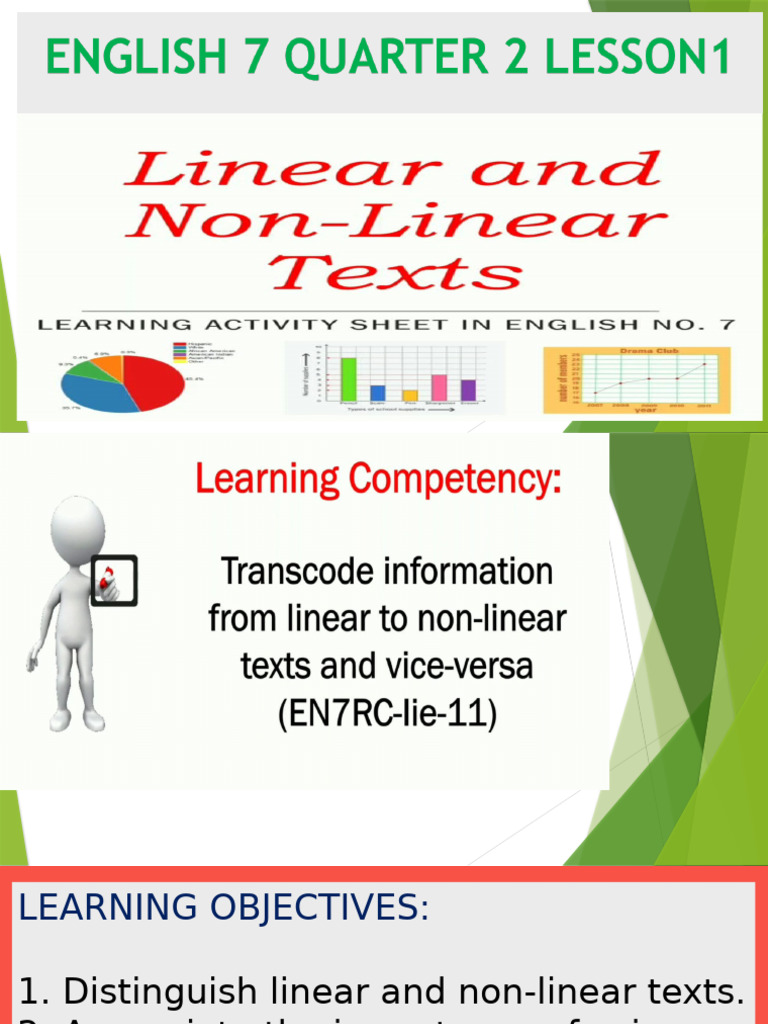 Teaching Demo on Transcode Linear to Non-linear and vice versa | PDF ...