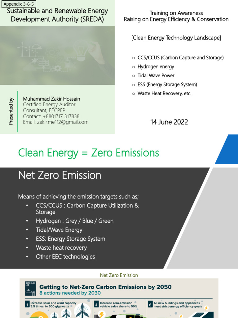 App3 6 5 Clean-Energy Presentation 20220614 | PDF | Carbon Capture And ...