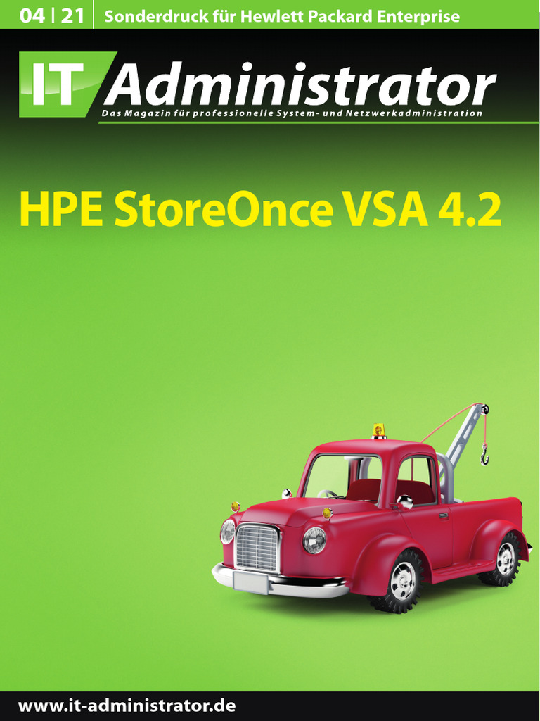 HPE StoreOnce VSA 4.2 Article-A00114826dee - 2 | PDF