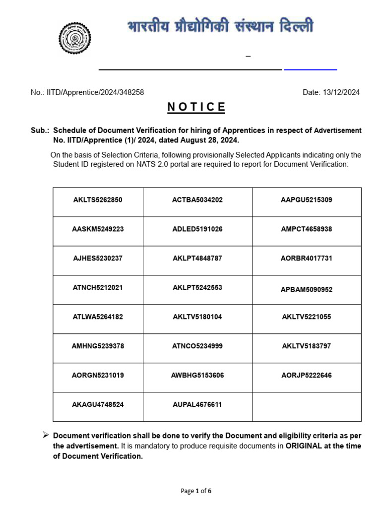 Apprentice Document Verification | PDF | Apprenticeship | Identity Document