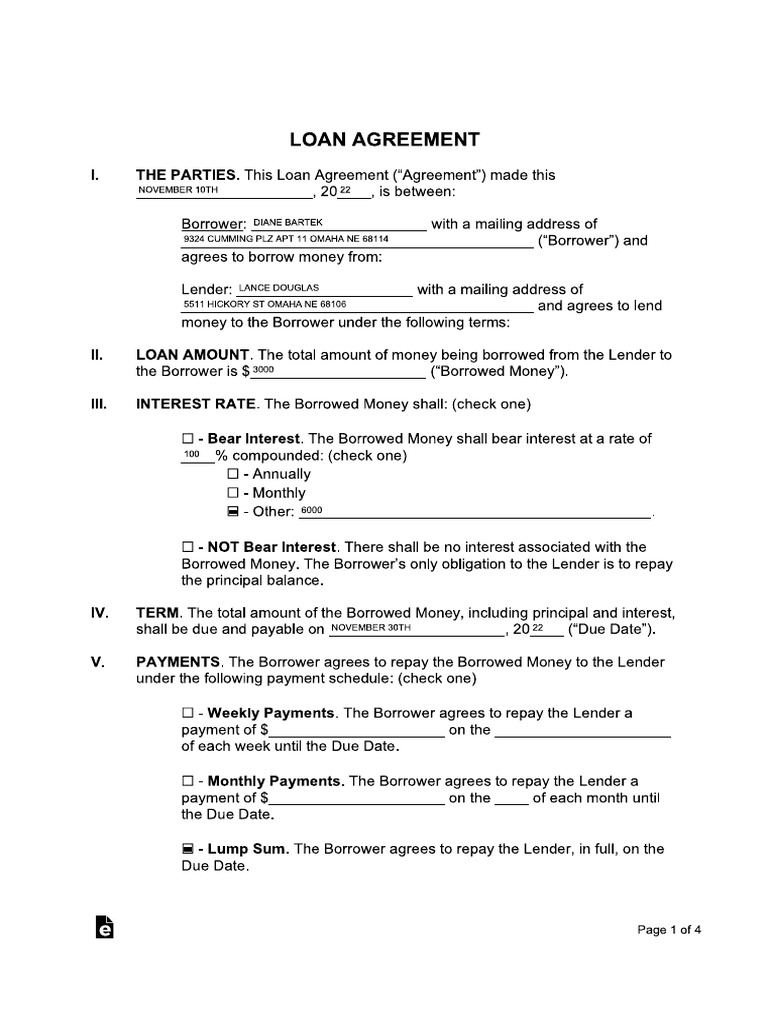 Signed Agreement | PDF