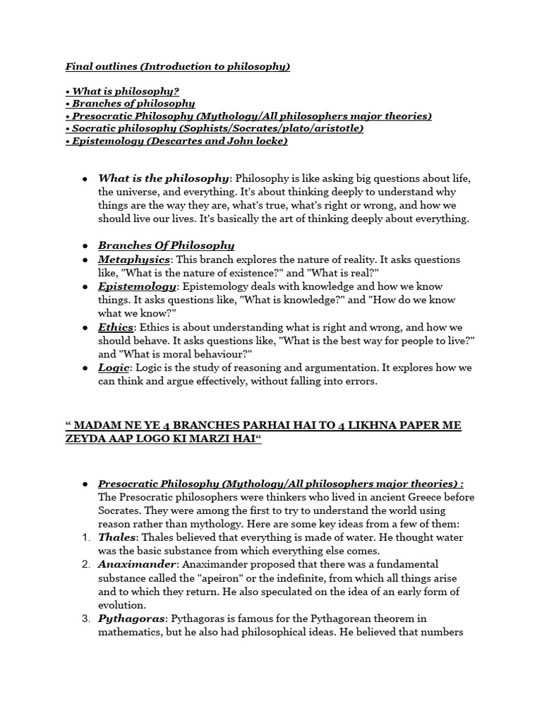 Philosophy Pdf Pdf Plato René Descartes