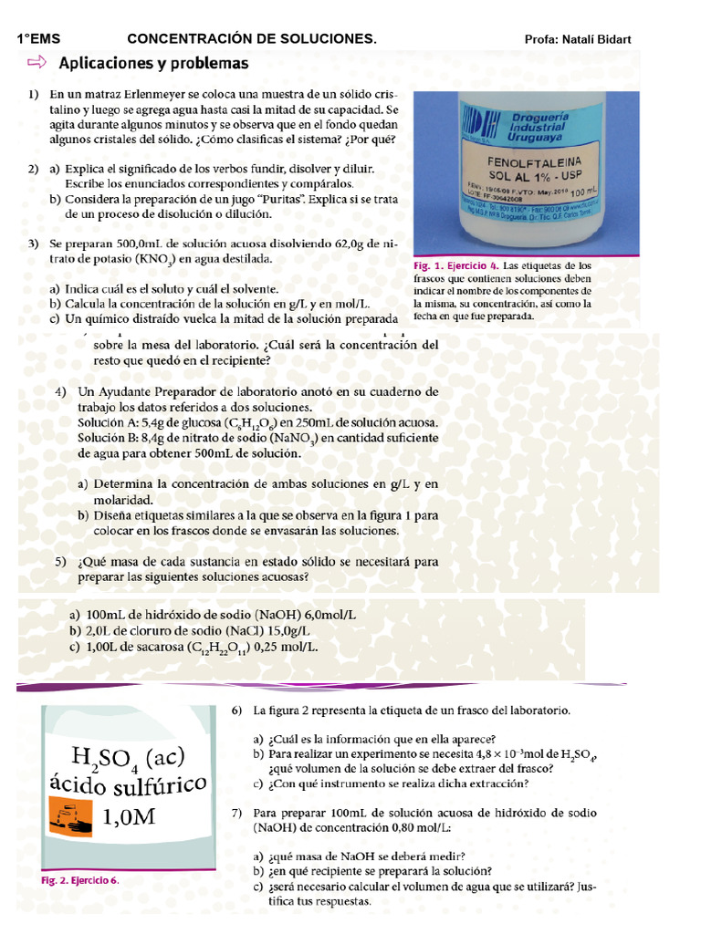 FOTOCOPIA+Concentraci%C3%B3n+de+soluciones+(1) | PDF
