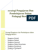 Strategi Pengajaran Dan Pembelajaran Dalam Pedagogi Bestari