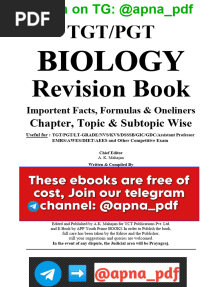 Biology Revision Book for All Competitive Exams 2025