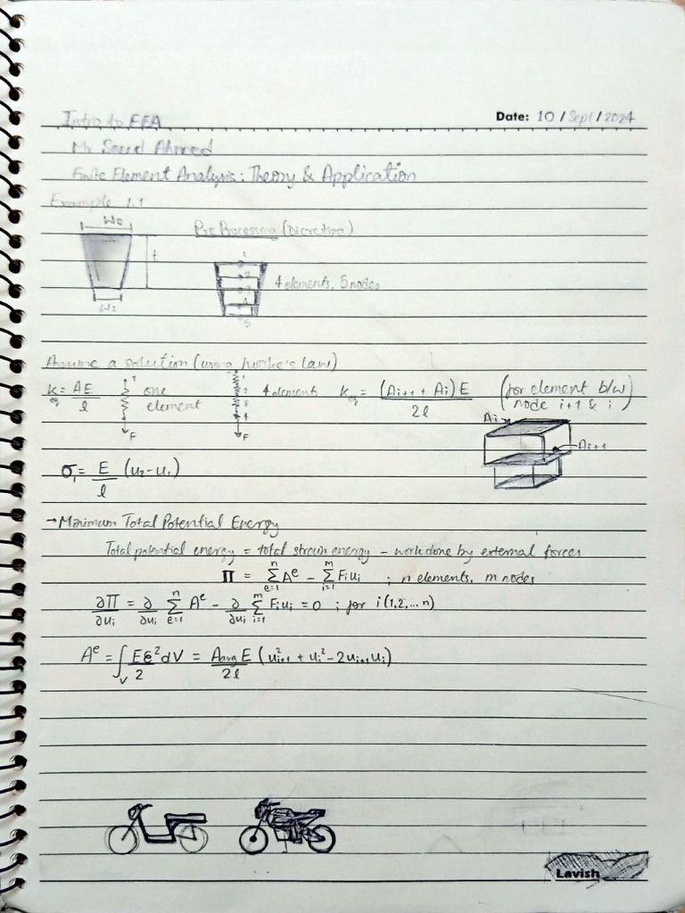 FEA Notes Till OHT 1 | PDF