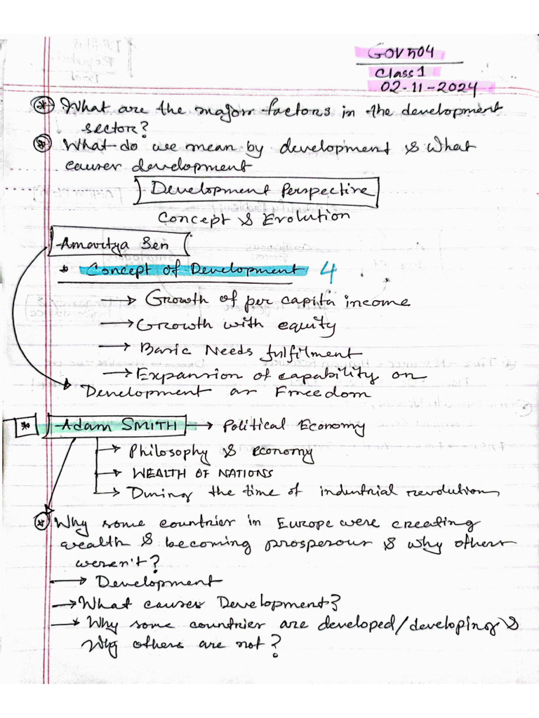 Development Perspective | PDF