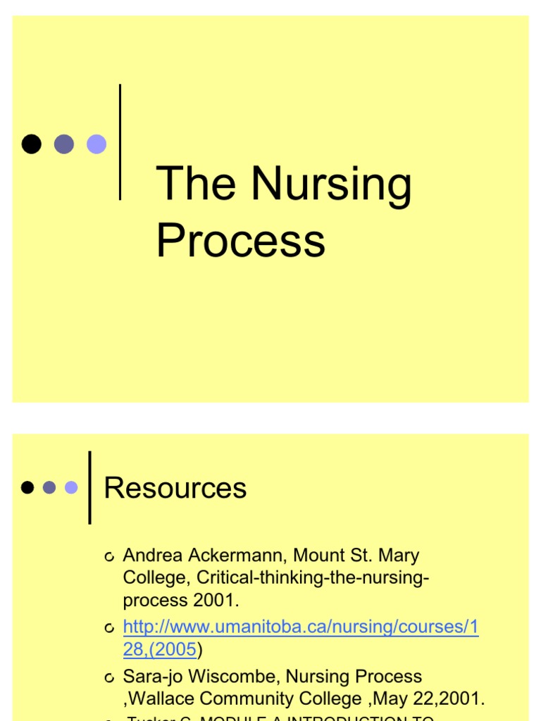 Nursing Process | PDF