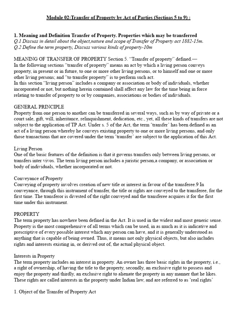 TOPA 2 | PDF | Property | Natural Resources Law