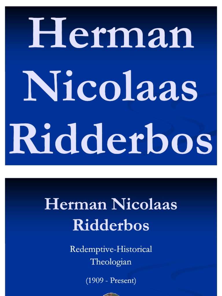 Archive of Harmen Ridderbos | PDF | Gospel Of John | Paul The Apostle