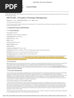 MGTS7303 - Principles of Strategic Management