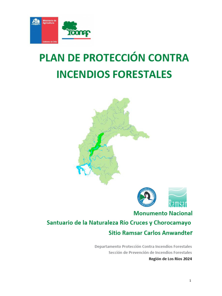 Plan de Protección Incendios Forestales 2024 | PDF | Incendios | Fuego ...