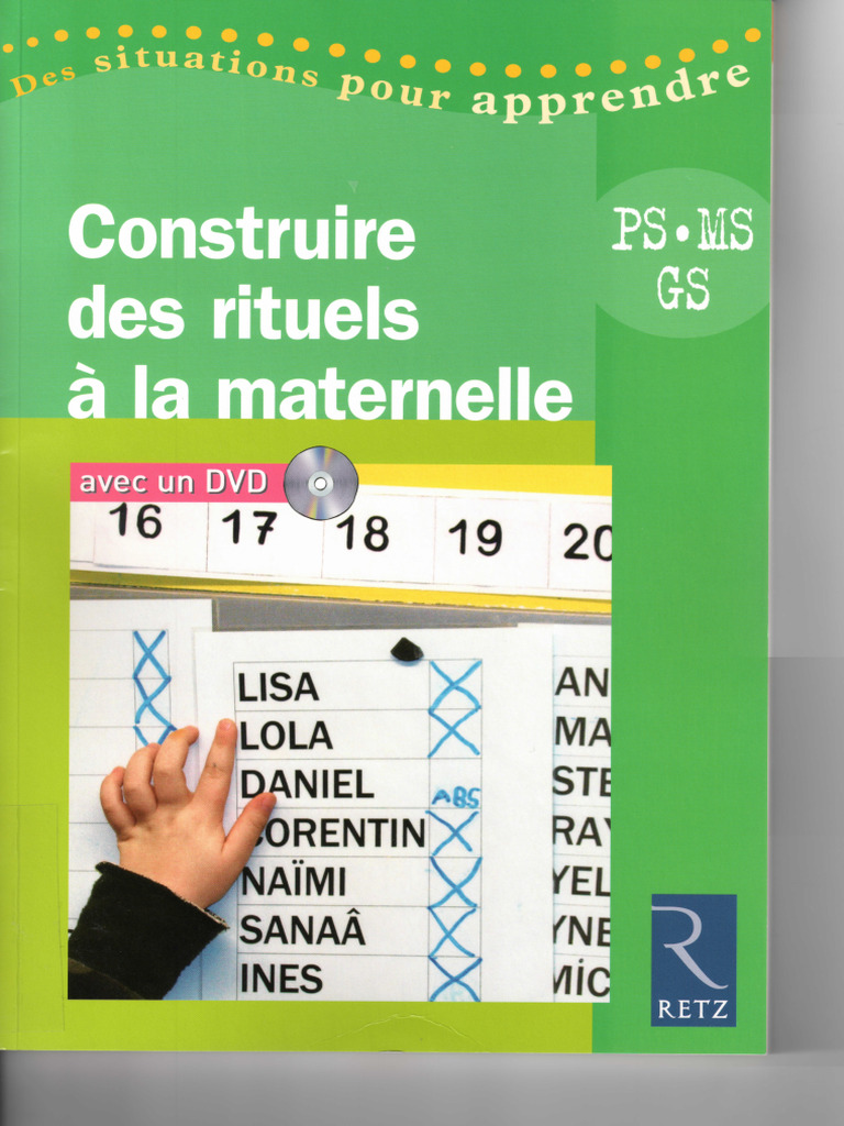 Construire Des Rituels À La Maternelle | PDF