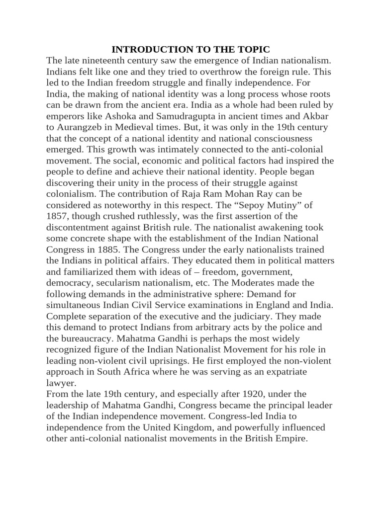 Gopal Krishna Gokhale: A Nationalist Leader | PDF