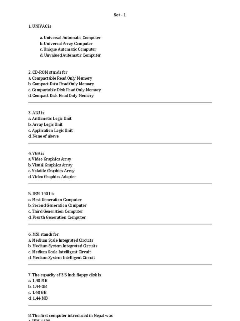 MCQ_153 Computer Data Storage Disk Storage Free 30day Trial Scribd