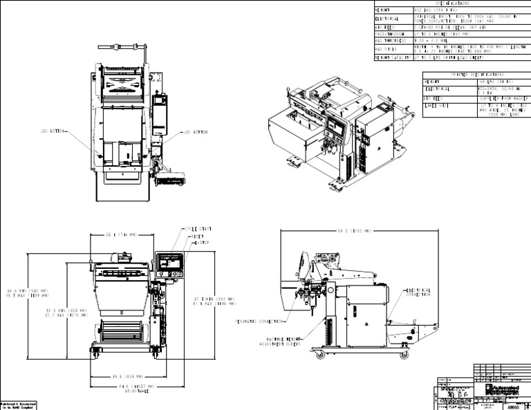Streetsboro Packaging Machine Specs | PDF