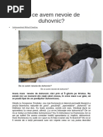 De ce avem nevoie de duhovnic