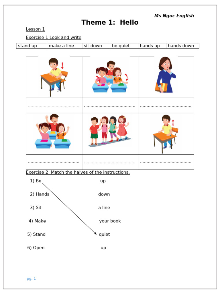 Theme 1 Hello | PDF