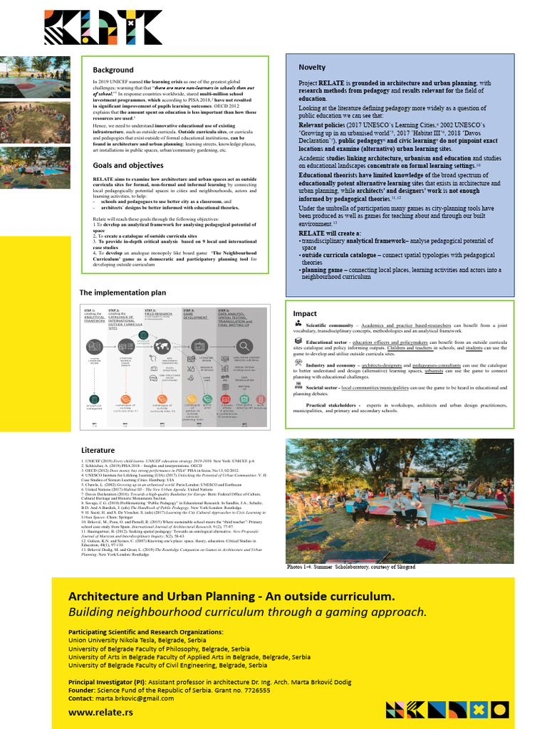 RELATE Research Project | PDF | Pedagogy | Curriculum