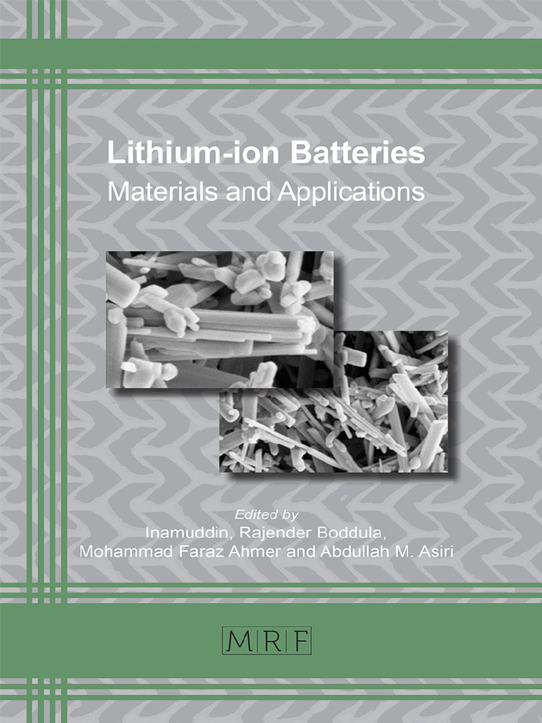 Book Chapter | PDF | Lithium Ion Battery | Physical Sciences