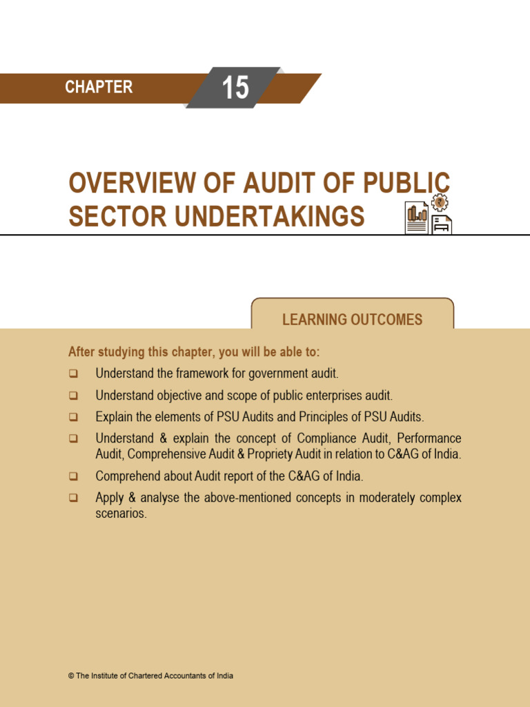 Audit Framework for Public Sector Undertakings | PDF | Audit ...