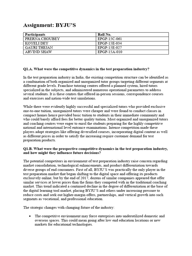 Byjus Pdf Learning Educational Technology