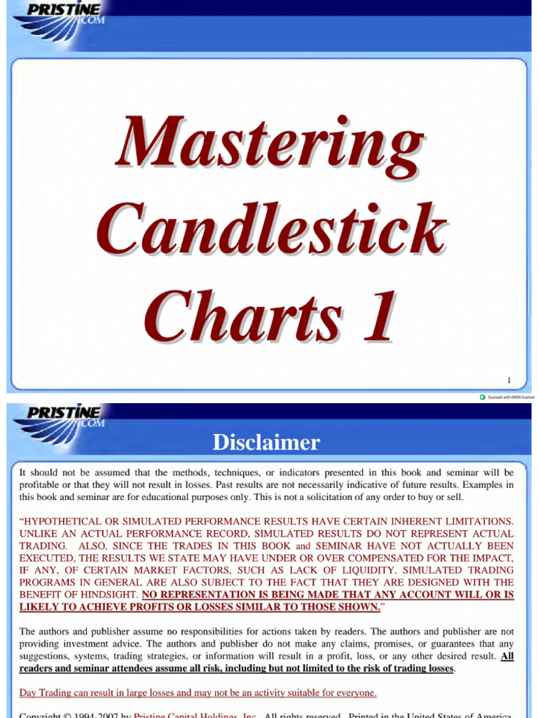 Mastering Candlestick Charts Part I | PDF