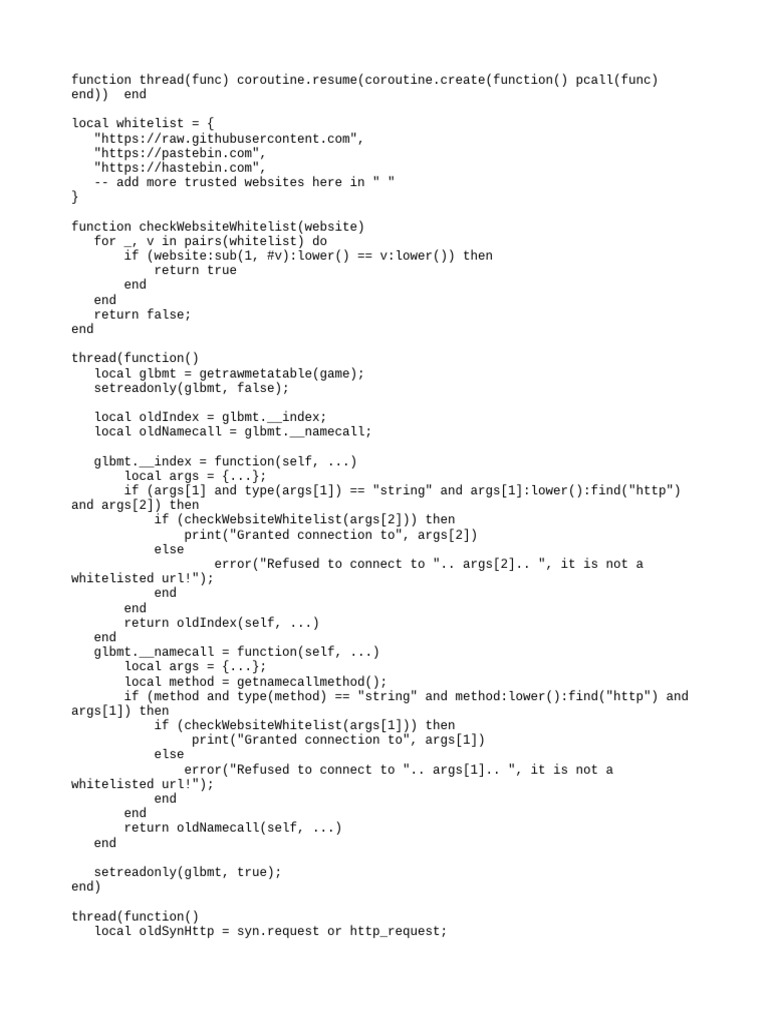 Lua IP Logger Script Overview | PDF | Hypertext | Internet