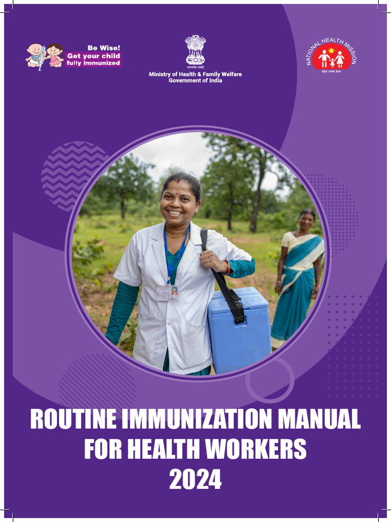 Routine Immunization Manual 2024 | PDF | Vaccines | Vaccination