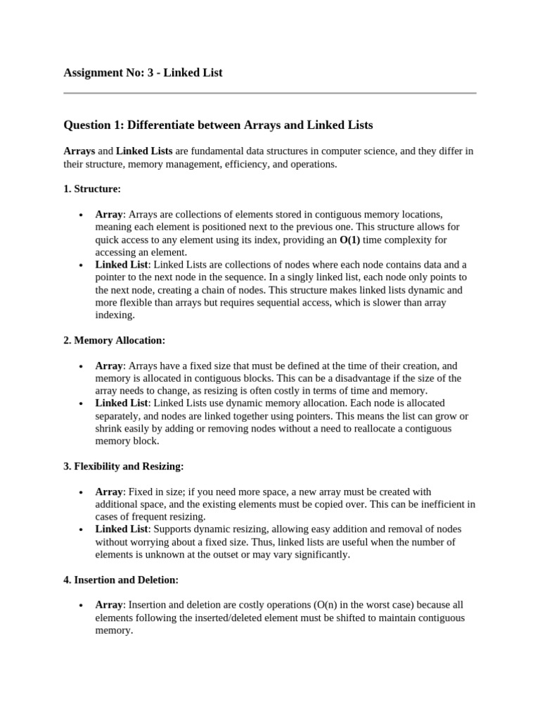 Assignment No 3 | PDF | Pointer (Computer Programming) | Computer ...