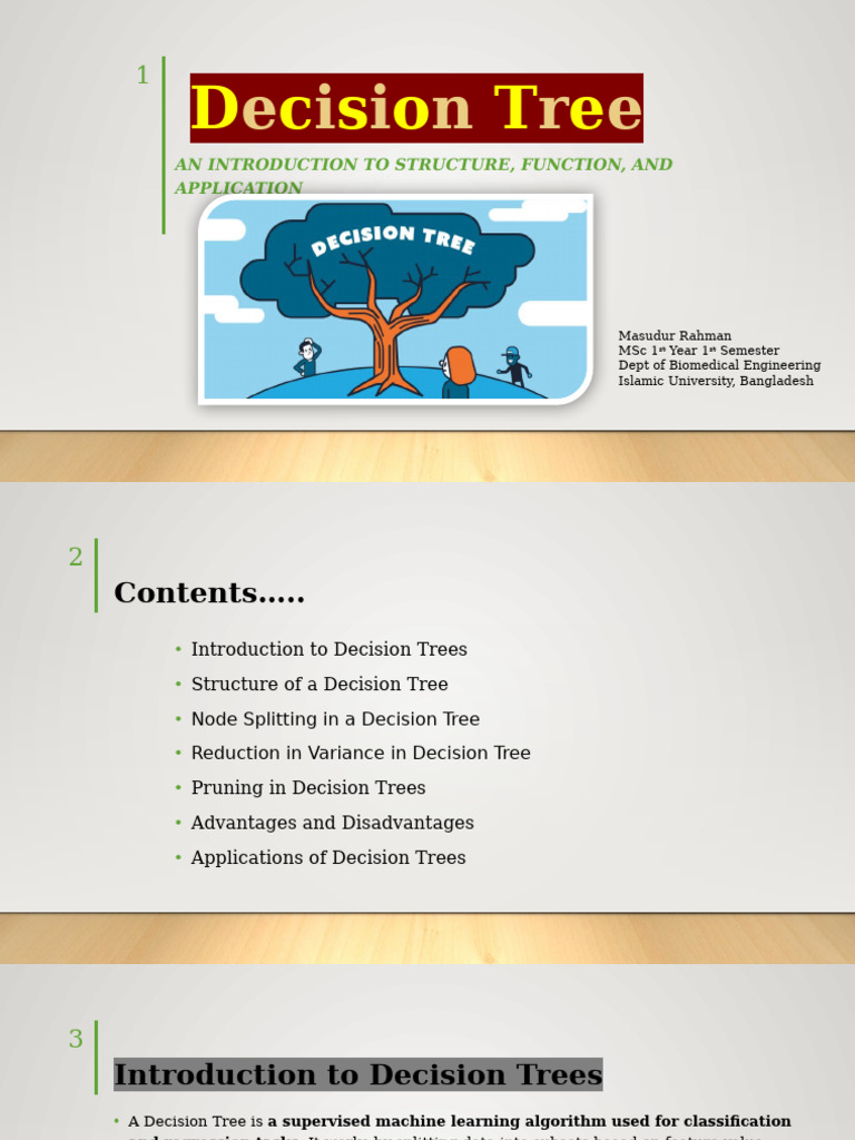 Decision Tree by Masud | PDF | Applied Mathematics | Machine Learning