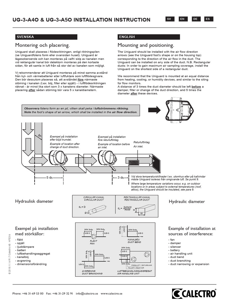 Installation Manual - Conduct Detector | PDF