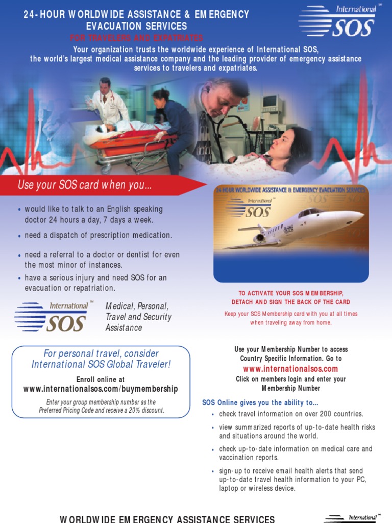 Activate Your International SOS Membership | PDF | Indemnity | Government