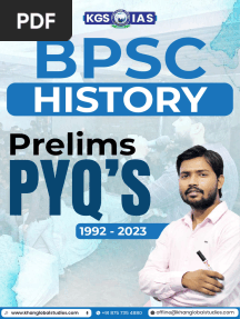 Bpsc Pyq 1992-2023 (History)