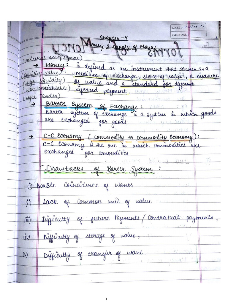 Compressed_Money notes | PDF