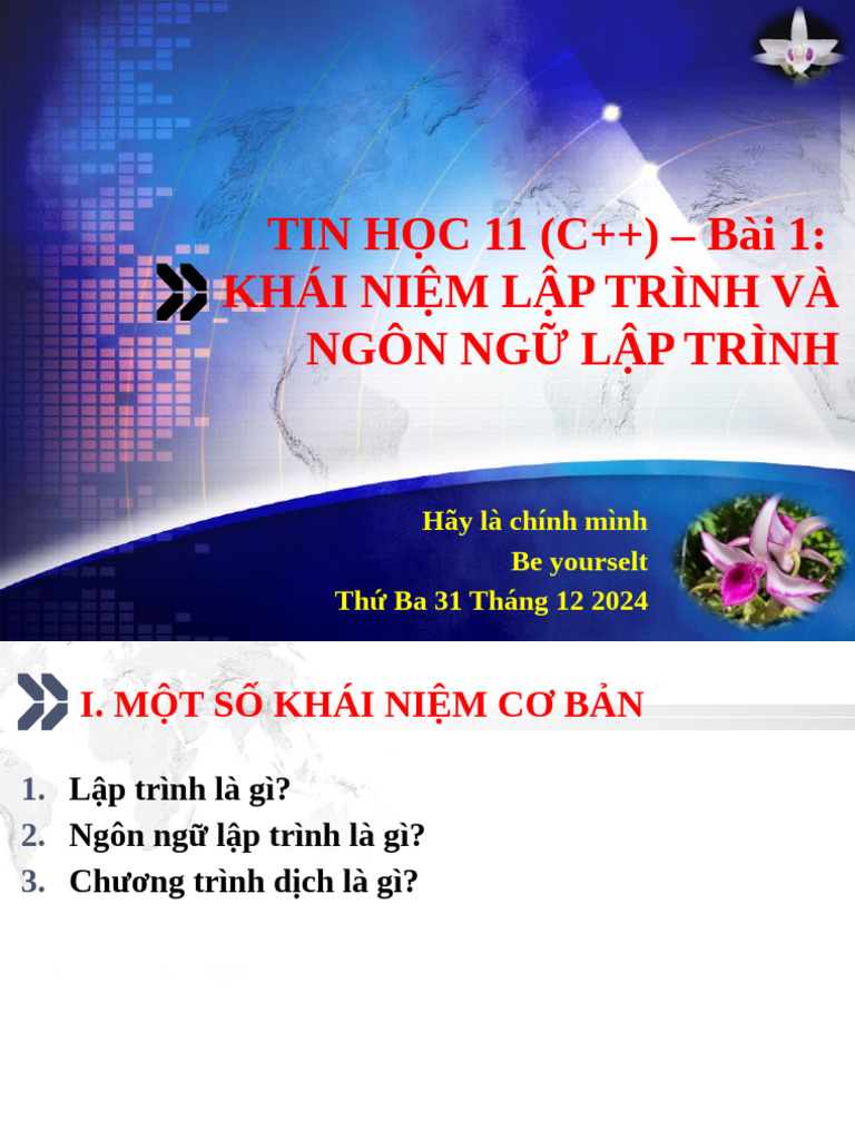 C Bai 1 Khai Niem Lap Trinh Va Ngon Ngu Lap Trinh | PDF