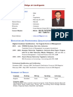 Resume of Wahyu Ari Andriyanto