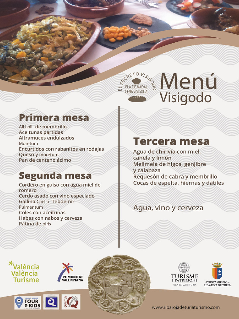 Tema 38 Extra - Menu Visigodo | PDF