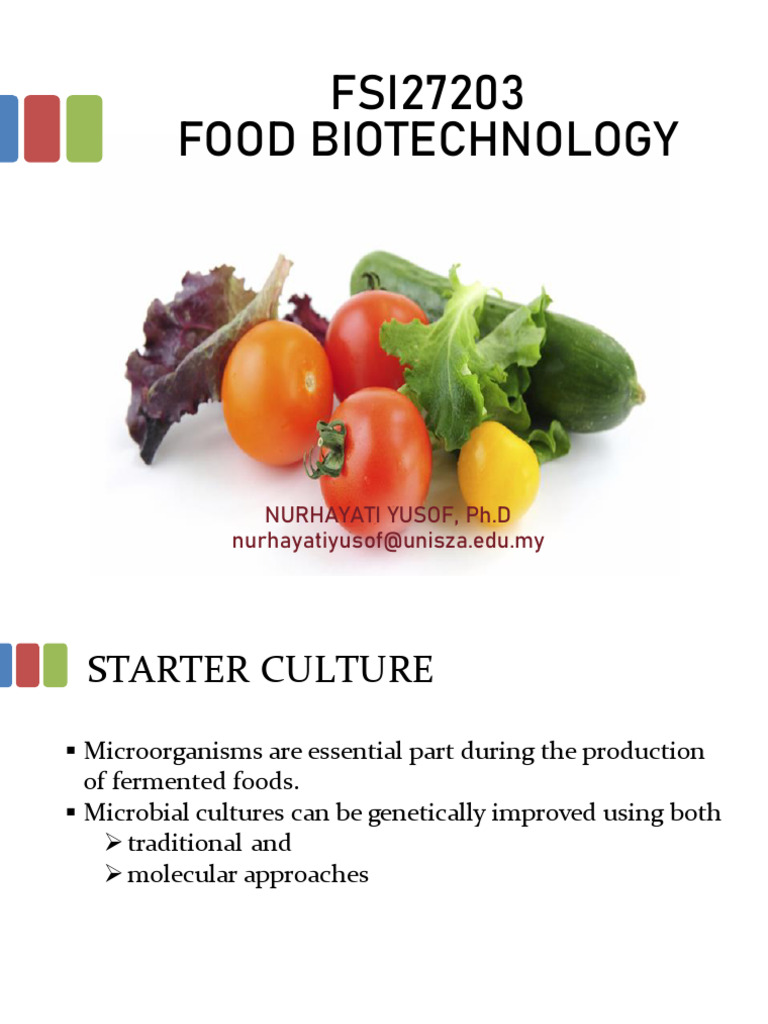 FSI27203 TOPIC 7 Molecular Characterization of Microbial Diversity ...