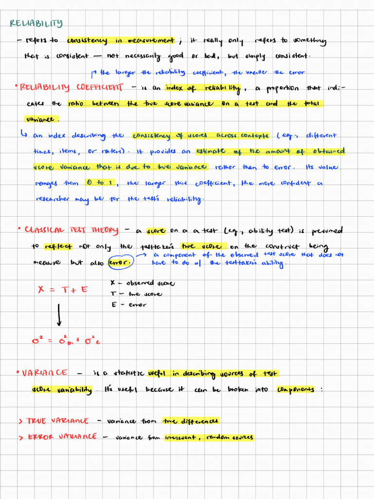 CH 5 Reliability - 230111 - 075214 3 | PDF